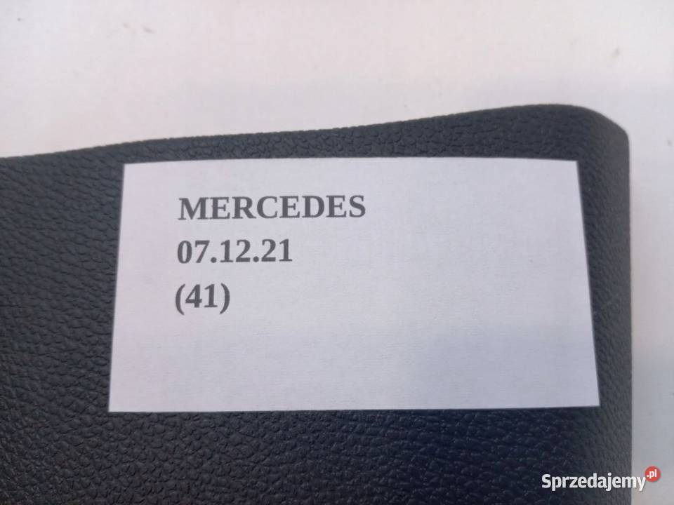 OSŁONA SŁUPKA PROGU PRAWY PRZÓD MERCEDES E W212 osobowe Nowy Tomyśl