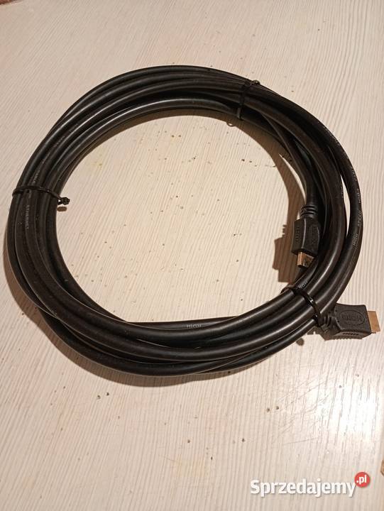 kabel przewód HDMI 10m czarny nowy Szczecin