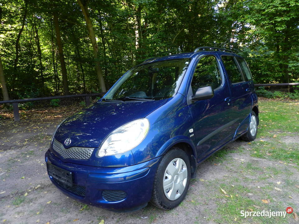 Toyota Yaris Verso AUTOMAT 1właściciel BRAK RDZY 84KM Yaris Verso wielkopolskie Puszczykowo