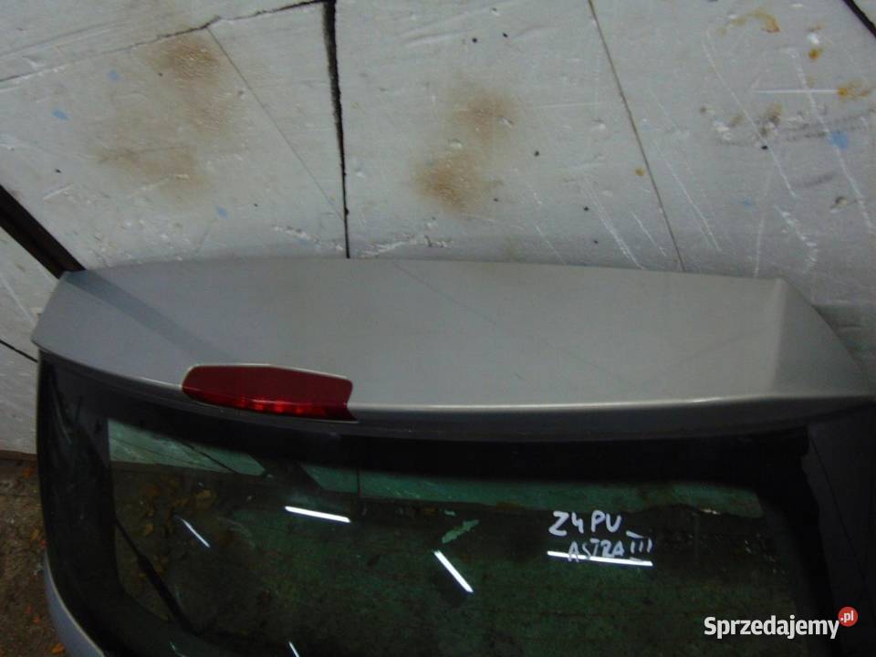KLAPA TYLNA SZYBA Z4PU OPEL ASTRA III osobowe