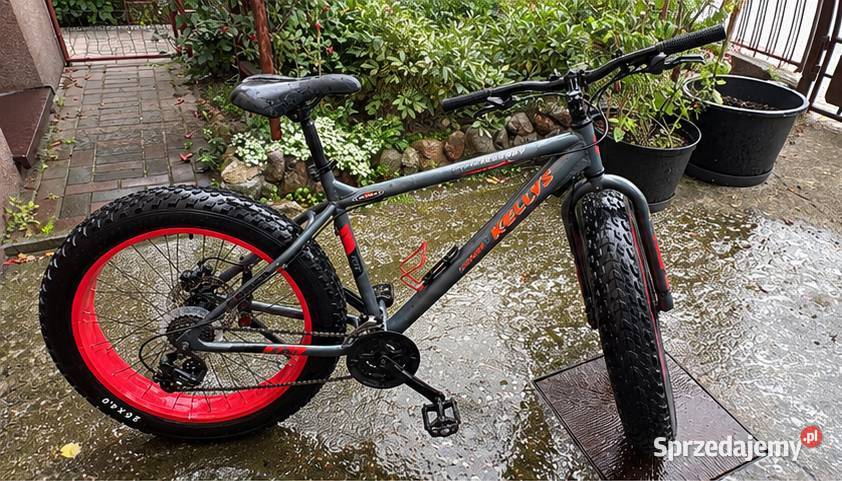 Kellys Fatbike 26 czarnoczerwony Tomaszów Mazowiecki