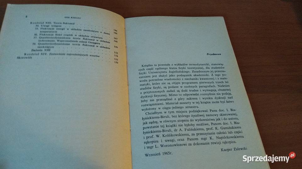Wykłady z termodynamiki fenomenologicznej i Gdańsk