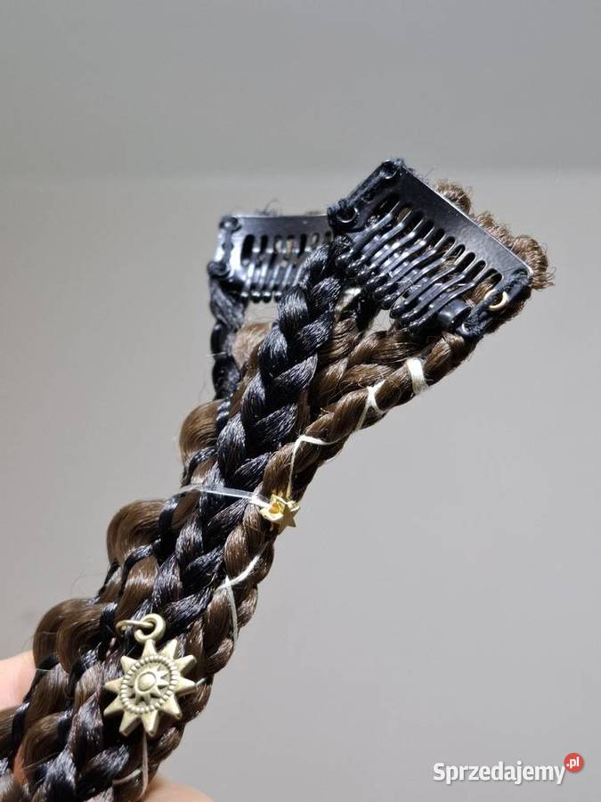 Warkoczyki 8 festivalowe boho viking etno włosy małopolskie Kraków