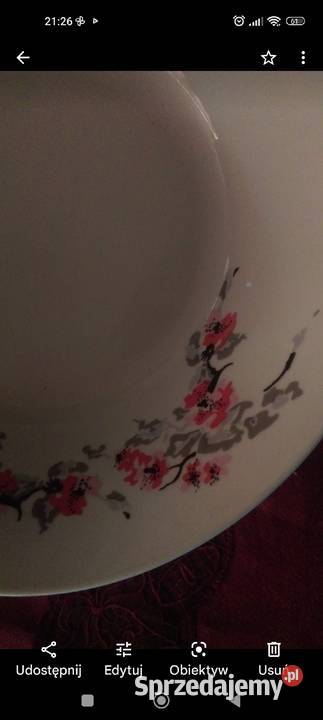 Wielka miska salaterka porcelana Włocławek Wrocław