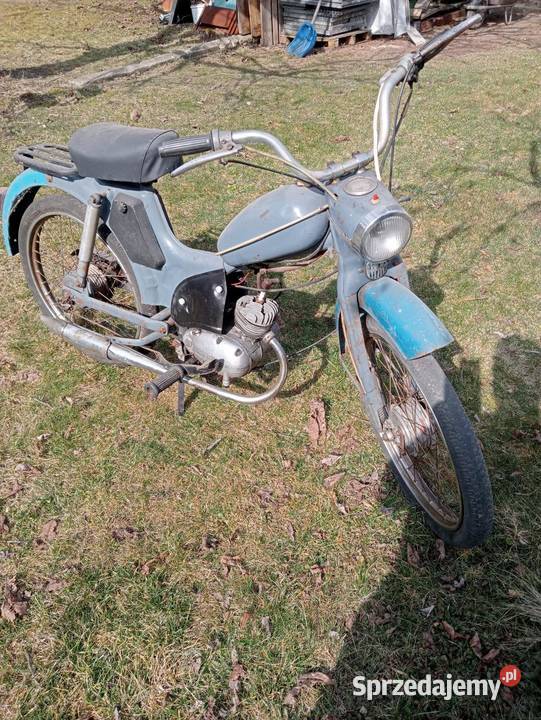 Stary motorower komar śląskie Ogrodzieniec