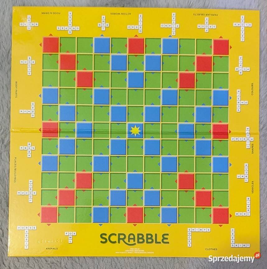 Scrabble Proactice Play Język angielski Mattel Warszawa