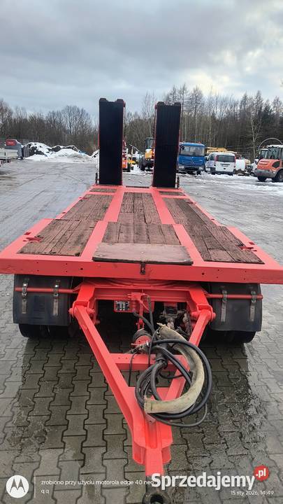 Przyczepa Goldhofer Niskopodwozie pełny VAT mazowieckie Nowe Miasto nad Pilicą sprzedam