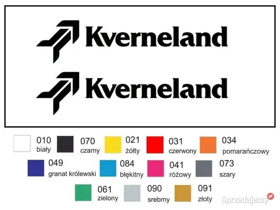 Naklejka wlepka KVERNELAND 49 2 Zamiennik Janików