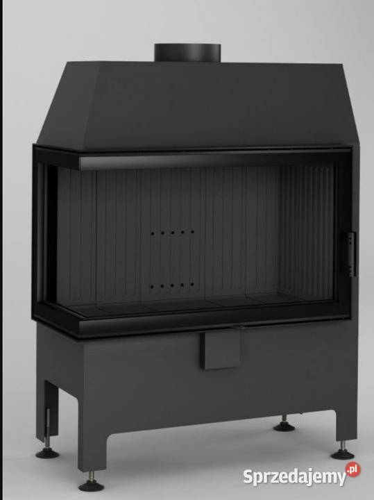 Heatro 69L Black Narożny Stalowy Wkład Kominkowy wielkopolskie Poznań