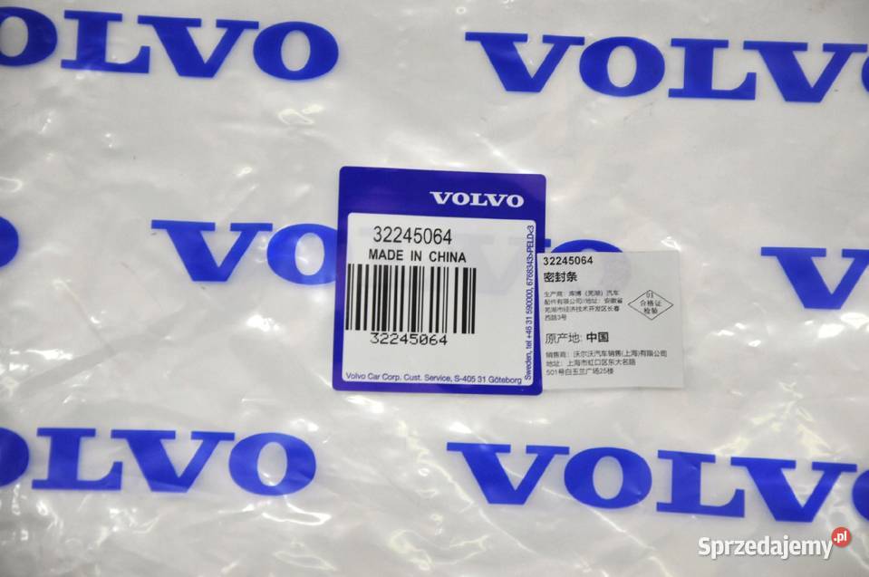 VOLVO XC60 II uszczelka drzwi tylna lewa prawa Bielany Wrocławskie