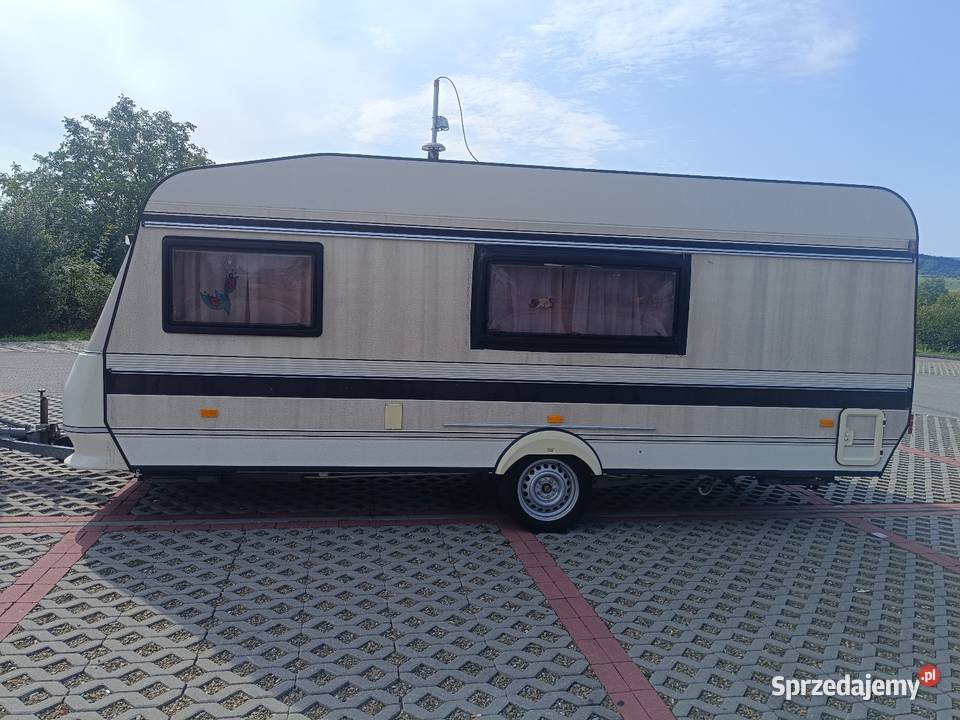 Przyczepa kempingowa hobby prestige 520 Rok produkcji 1992 podkarpackie Krosno