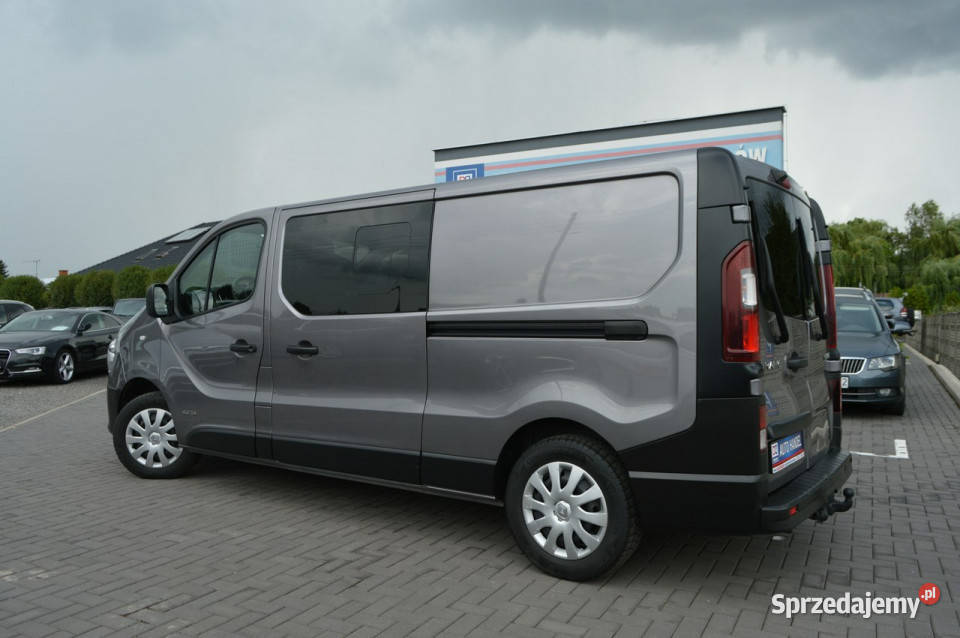 Renault Trafic 16 dCi LONG 2xBoczne drzwi 5osób klimatyzacja Hrubieszów