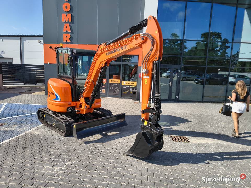 MINIKOPARKA GASIENICOWA 2 TONY LONKING JCB CAT Krotoszyn