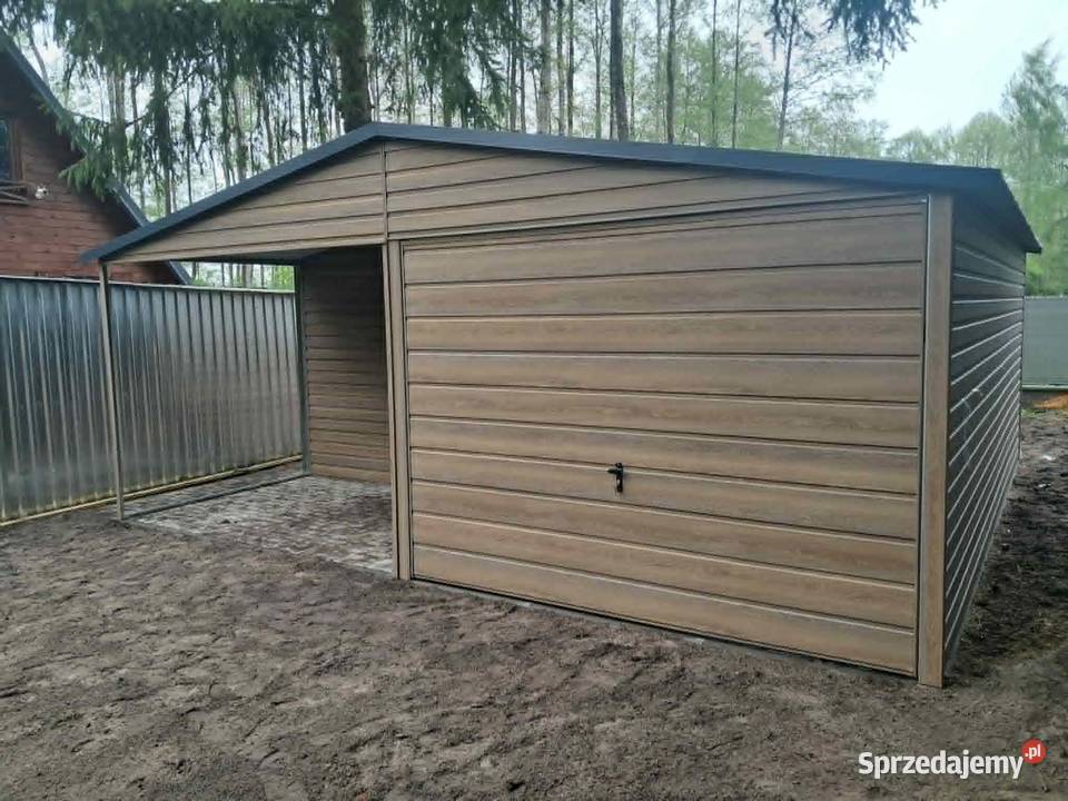 Garaż blaszany WNĘKA schowek domek WZMOCNIONY Sprzedaż Rzeszów