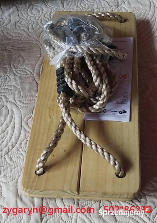 Huśtawka drewniana Świdnica