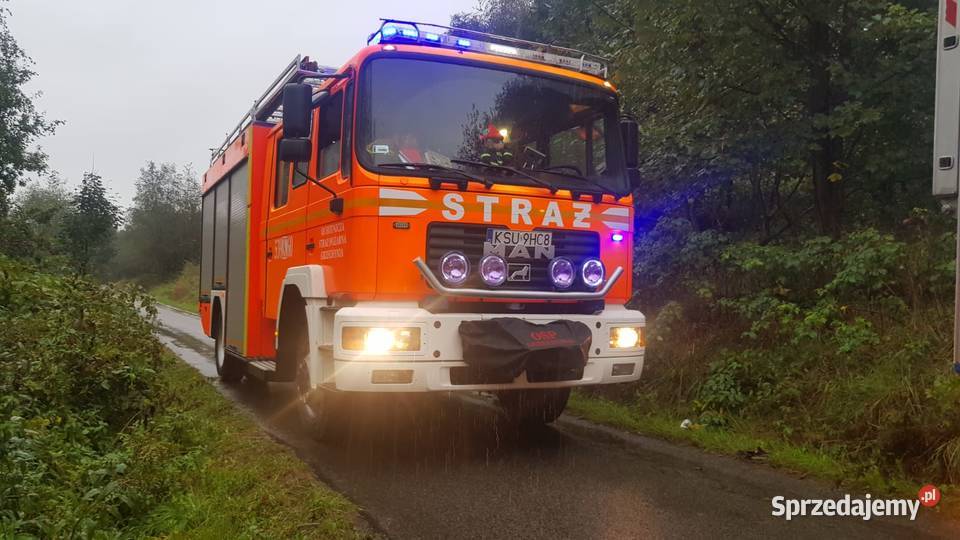 MAN F2000 GBA 2416 4x4 automat pożarniczy Grzechynia