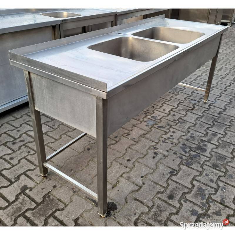 ZLEW 2 KOMOROWY Z BLATEM 1957085 M552 Ostrów Wielkopolski