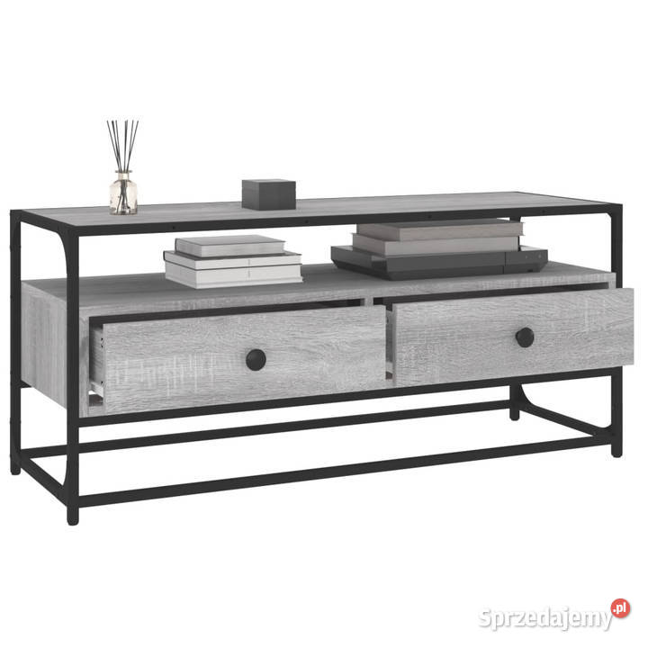 Szafka pod TV szary dąb sonoma 100x35x45 Warszawa