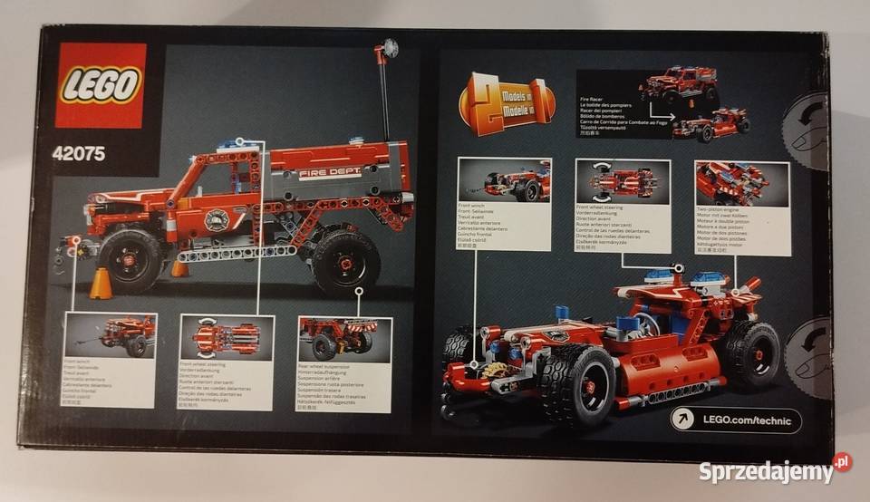 Klocki LEGO Technic Straż Pożarna 42075 sprzedam