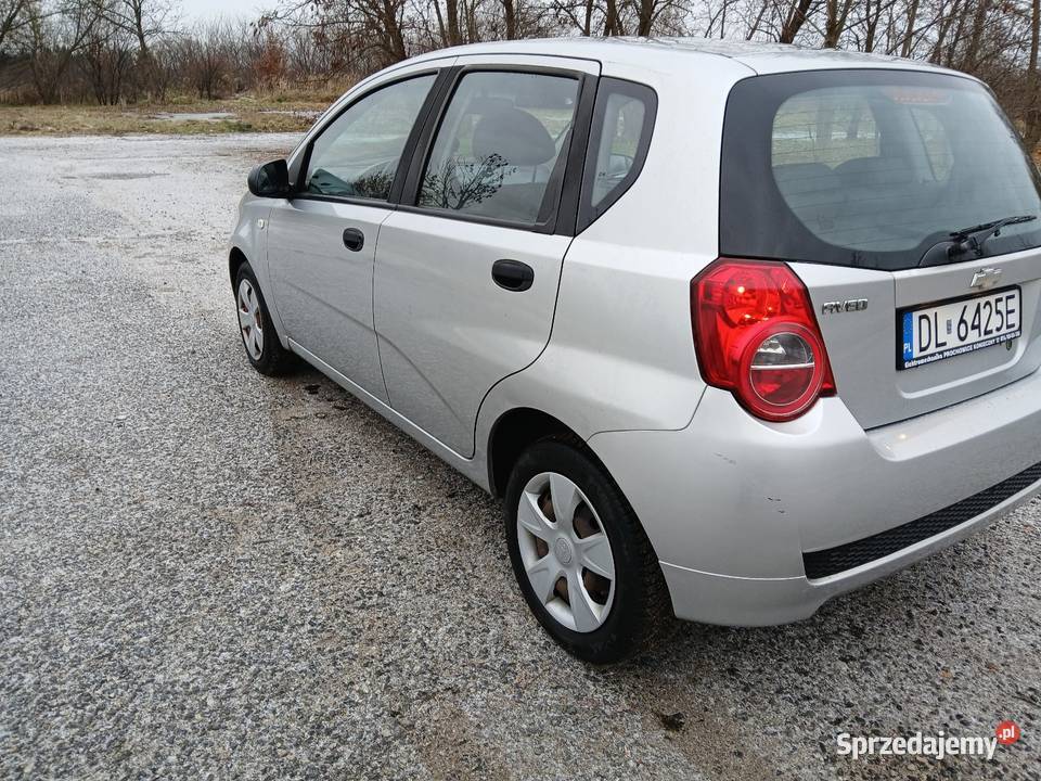 Chevrolet Aveo 12 85 2010 benzyna klimatyzacja dolnośląskie