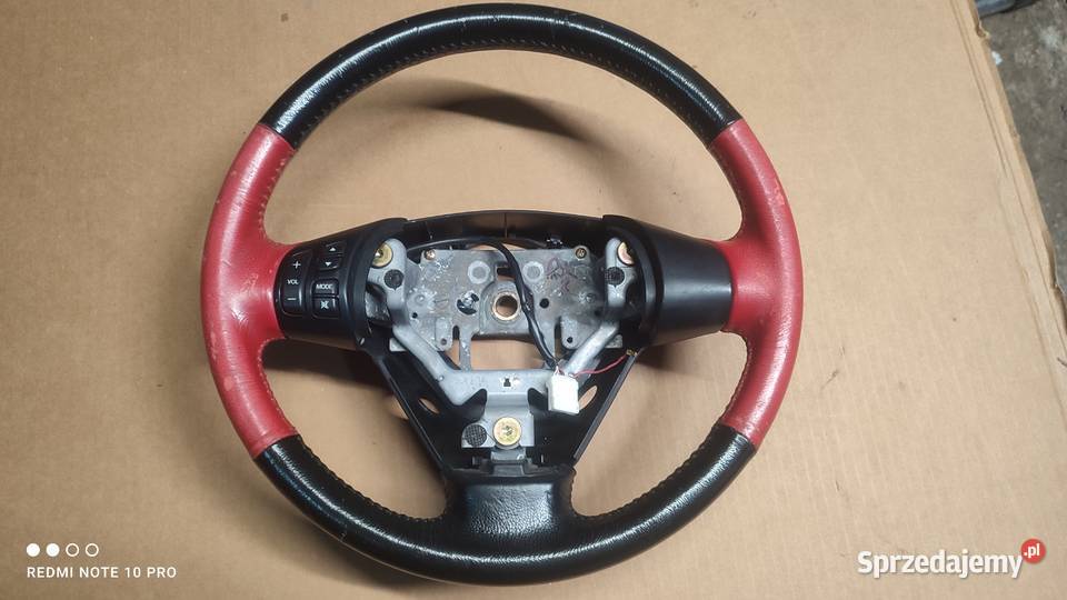 Kierownica RX8 rx8 czerwona skora Kluczbork