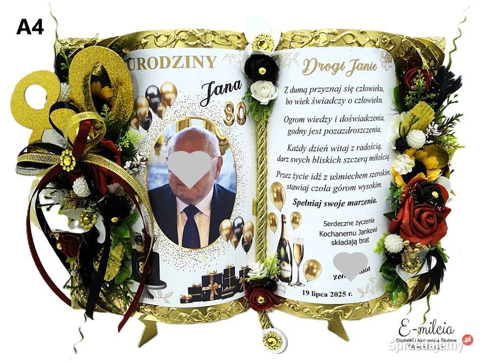 Spersonalizowana Księga Pamiątka A4 prezent Zielona Góra sprzedam