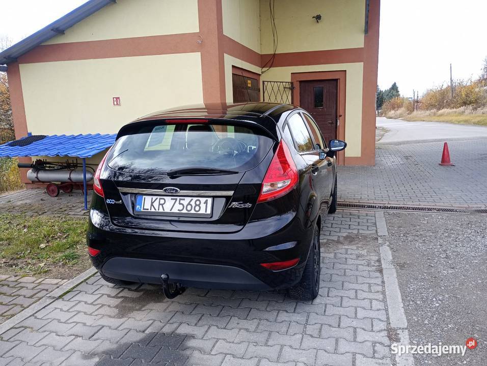 Ford Fiesta MK7 16 TDCi hak ISOFIX klima Rok produkcji 2011 Kraśnik