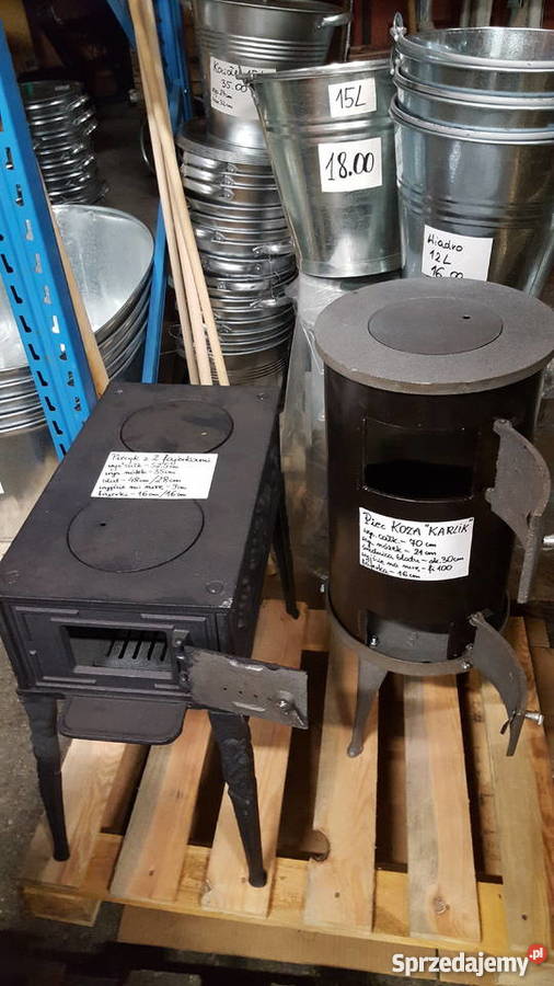 Piec koza Maxx 17 cegieł Piecyk koza z szamotem Rzeszotary