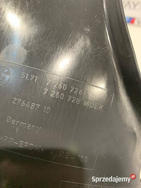 BMW F30 F31 OSŁONA NADKOLE PRAWE PRZEDNIE PRZÓD sprzedam