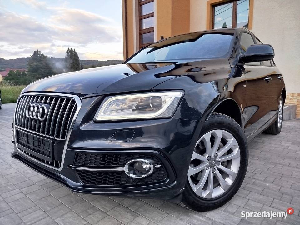 AUDI Q5 20TDI 190 2xSLINE panorama skóra navi 190KM sprzedam