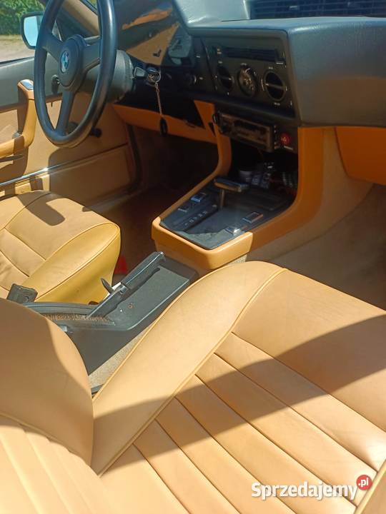 BMW 630 cs karmann e24 Bilstein zender 630cs skórzana tapicerka Częstochowa