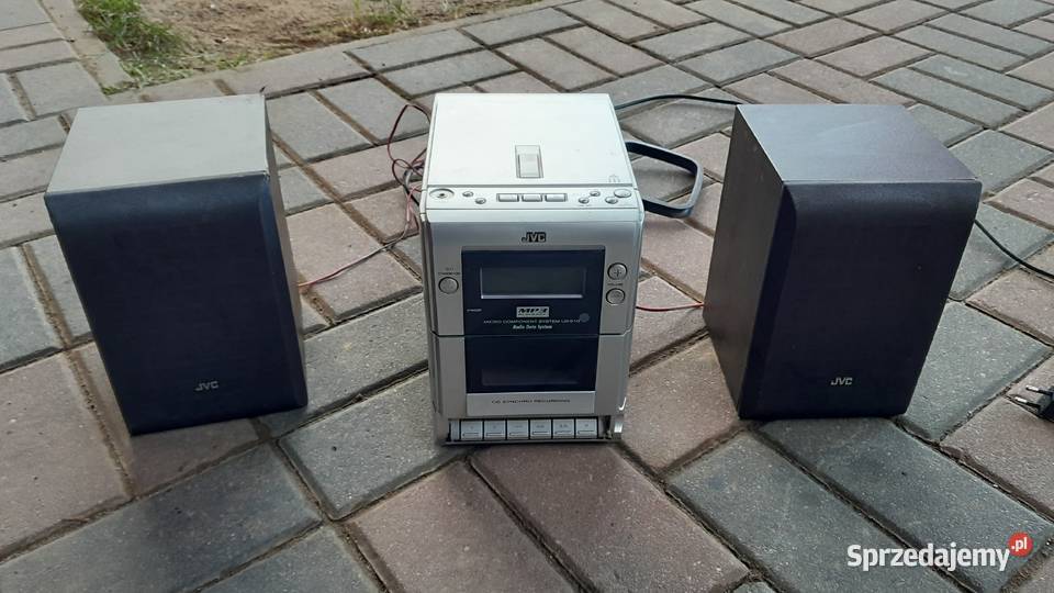 JVC cauxs10 mp3 wieża kolumna głośniki radio