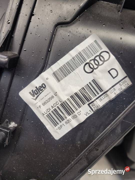 NAGRZEWNICA KOMPLETNA AUDI A3 8P LIFT 8P1820003D śląskie Przystajń