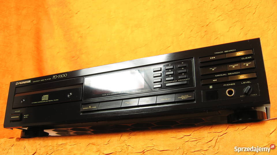 Vintage cd player PIONEER PD5100 amplituner Świebodzice