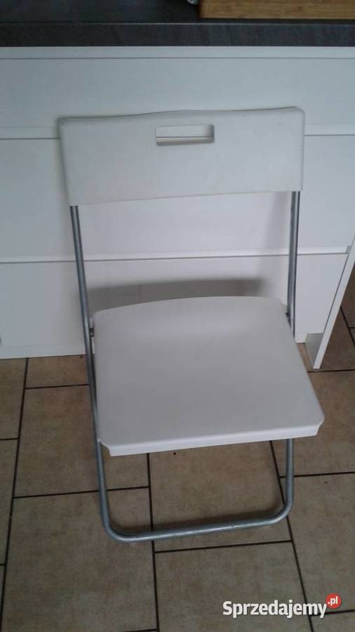 Sprzedam krzesło GUNDE IKEA białe.