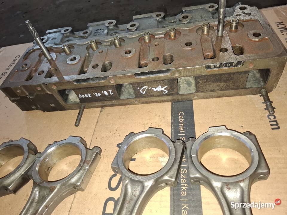 Silnik YANMAR 4cylindrowy 4TNV NA CZĘŚCI Targoszyn