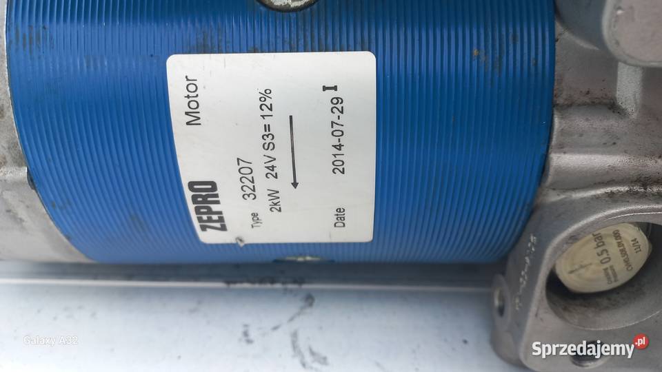 Silnik 24V pompa agregat hydrauliczny winda