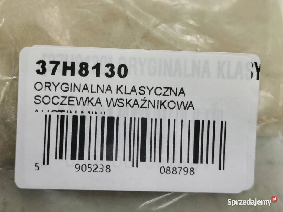 SOCZEWKA KIERUNKOWSKAZU AUSTIN MINI 19591986 Lampy przednie