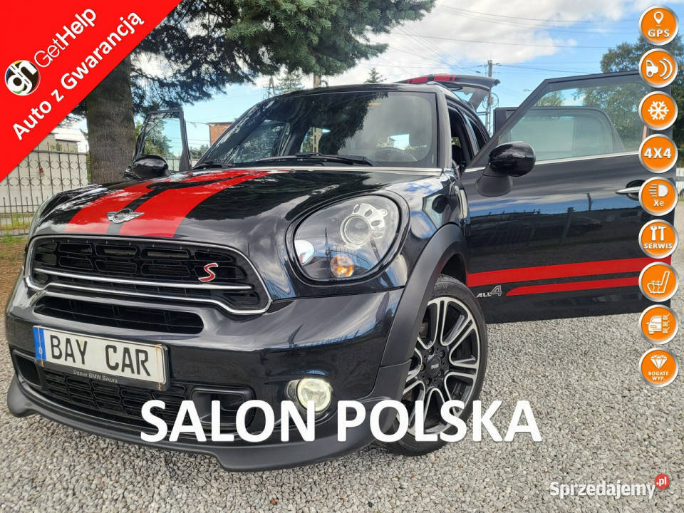 Mini Countryman 20 Diesel 143 Salon Polska łopatki zmiany biegów Pabianice