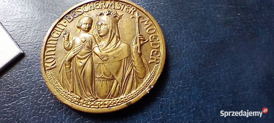 Stare monety Medal Matka Boska z Dzieciątkiem Lesko