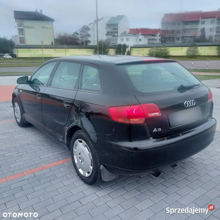 AUDI A3 2007r w6 Benzyna 102 Salon Polska 282000 komputer pokładowy