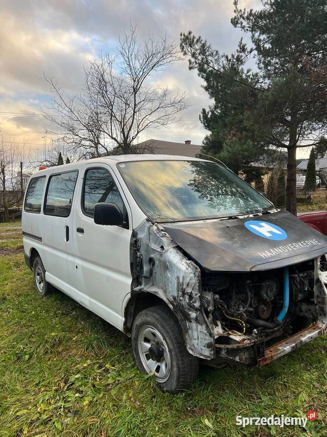 Toyota Hiace 4x4 uszkodzony 386000km Nowy Sącz