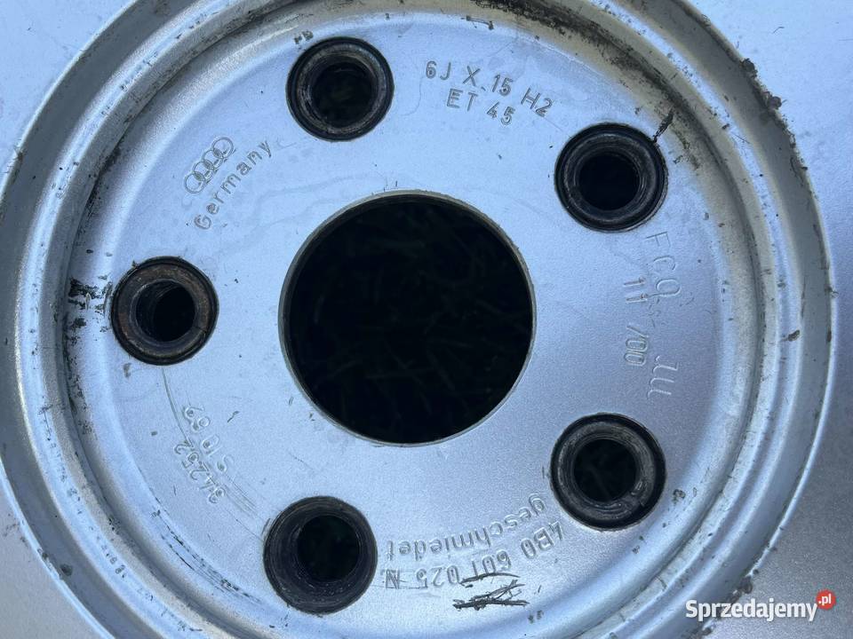 Alufelgi 15 z Audi a4 b5 rozst 5x112 Sędziszów Małopolski