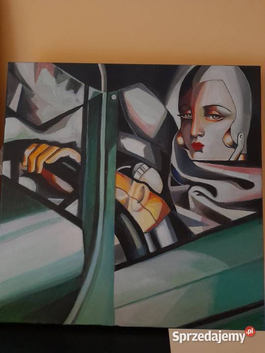 Sprzedam obraz Tamara Łempicka Kobieta w Wyposażenie wnętrz mazowieckie Warszawa