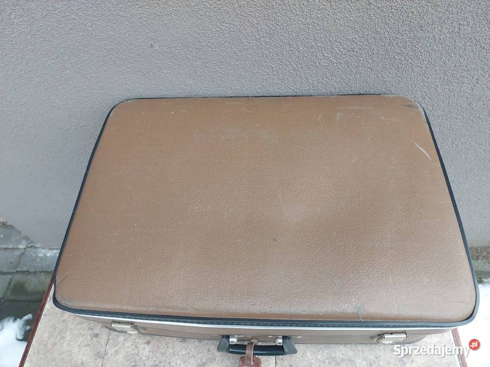 Stara angielska walizka podróżna Cheney Tczew