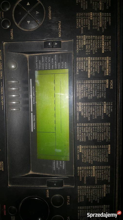 Sprzedam organy yamaha PSR 520 Łódź
