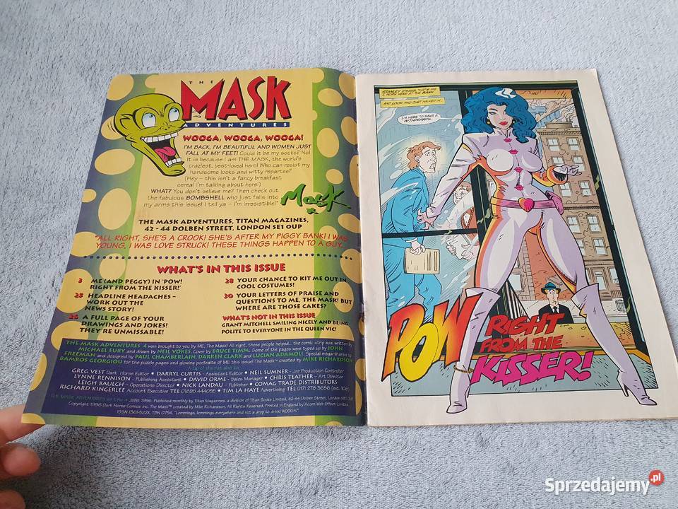 The Mask Adventures komiks w języku angielskim sprzedam