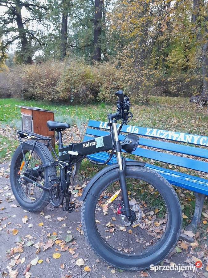 Rower Ridstar H26Fat bikeSkładany1500W Wrocław sprzedam