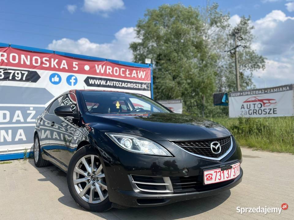 Mazda 6 GH 20 Diesel 2008 Alufelgi Klimatyzacja dolnośląskie Wrocław