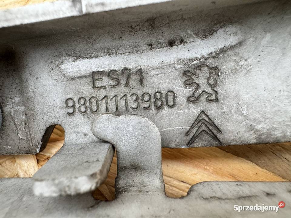 Zawias maski c4 cactus prawy lewy 9801113980 Rok produkcji 2018 Sieraków
